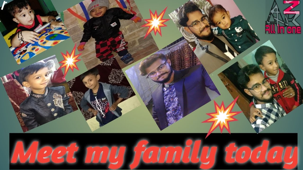 meet my family today | introducing my family - YouTube