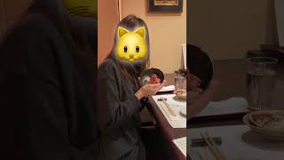 富山に帰省してお母さんを鮨に連れてった。かわいいお母さん🥰