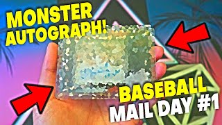 $500 AUTOGRAPH! Baseball Card Mail Day #1