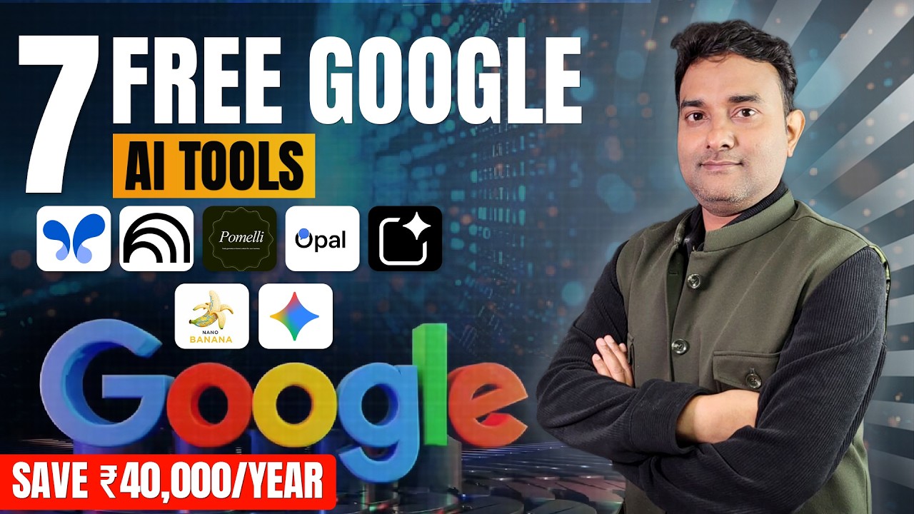 7 Google AI Tools Every Marketer Needs in 2026 (100% Free) - YouTube