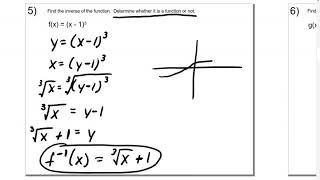 Unit 9 Review - Properties of Functions