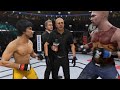 Bruce Lee vs. Bulls Jordan (EA sports UFC 3)