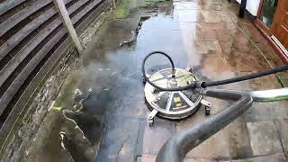 1 Minute PRESSURE WASHING ,  Indian sandstone power washer