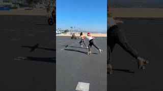 January and Southern California the sun is out and it is glorious! #howtorollerskate