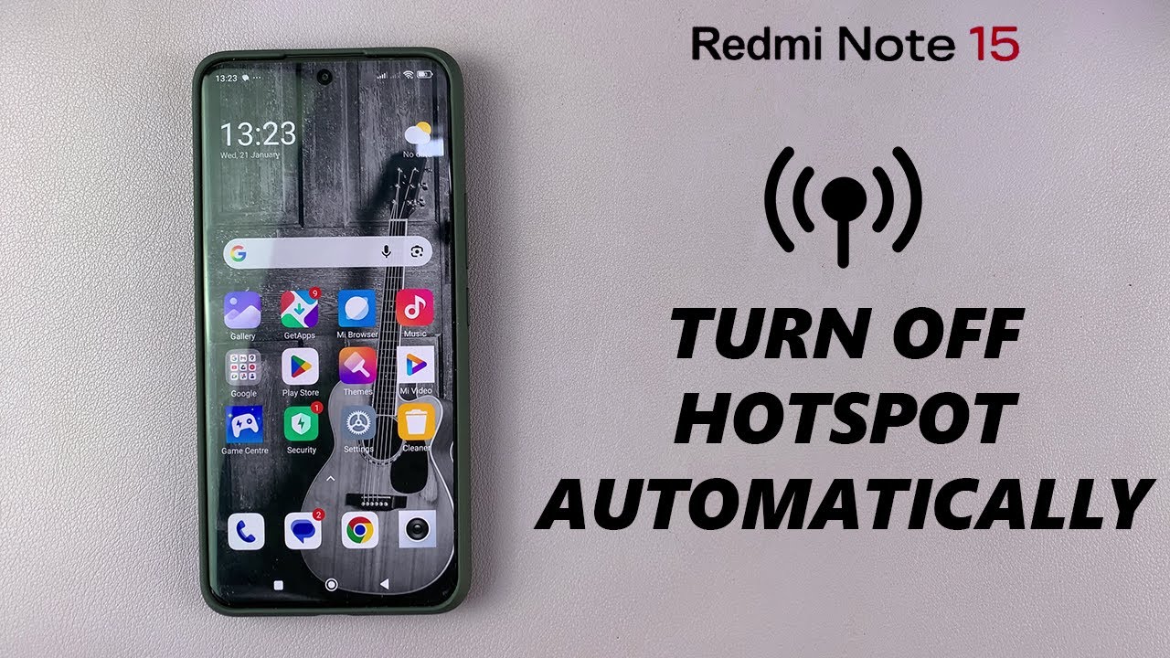 Redmi Note 15 Pro: Как включить/отключить функцию «Автоматическое отключение мобильной точки дост...