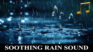 Sleep Soundly with Rain Sounds │ Beat Insomnia with Dark Screen