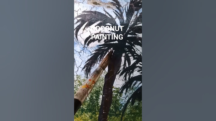 coconutpainting#art#hobby#satisfyingvideo