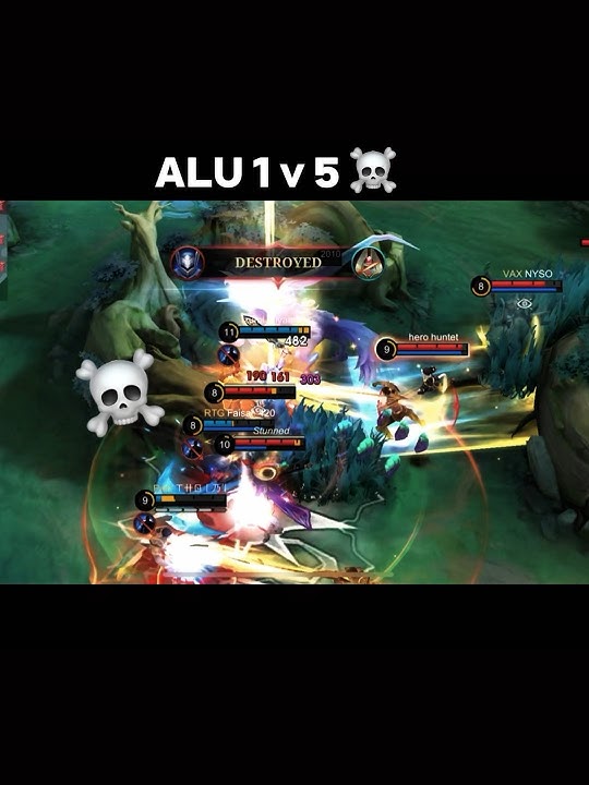 Alucard 1v5 ☠️ #alucard #mobilelegends #mlbb #mlbbcreatorcamp #mlbbshorts