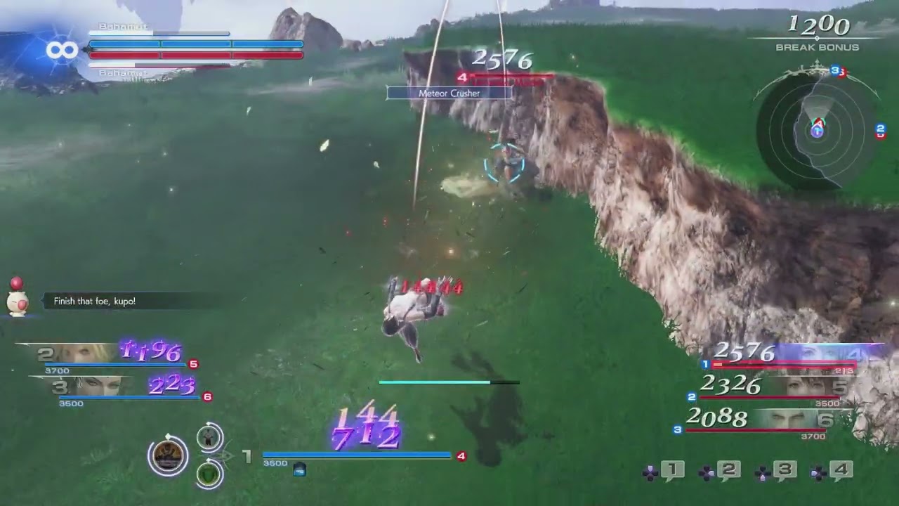 Dissidia Final Fantasy NT Tifa Cloud Ultimecia Vs Rinoa Yuna Sephiroth