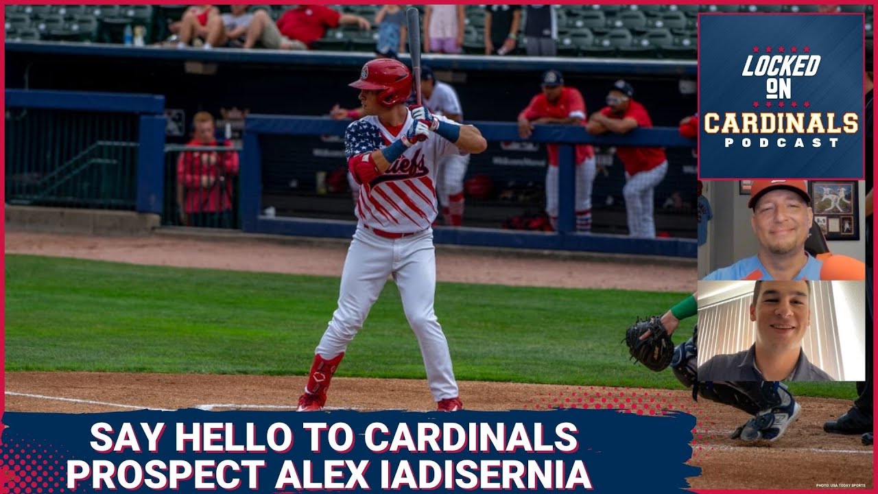 Interview With Cardinals Outfield Prospect Alex Iadisernia - YouTube
