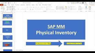 SAP MM-- Physical Inventory full overview explanation with accounting keys