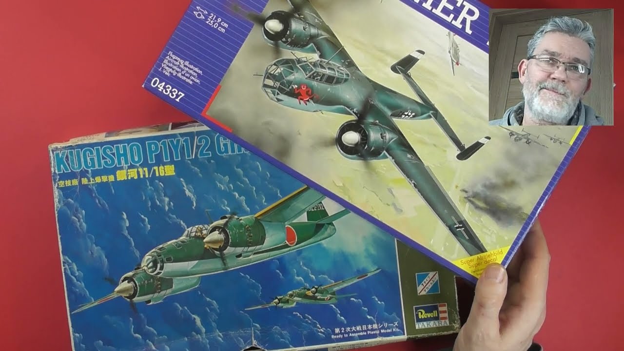 Do - 17Z 1:72 Revell, Kugisho P1Y1/2 Ginga (Francis) 1:72 Revell