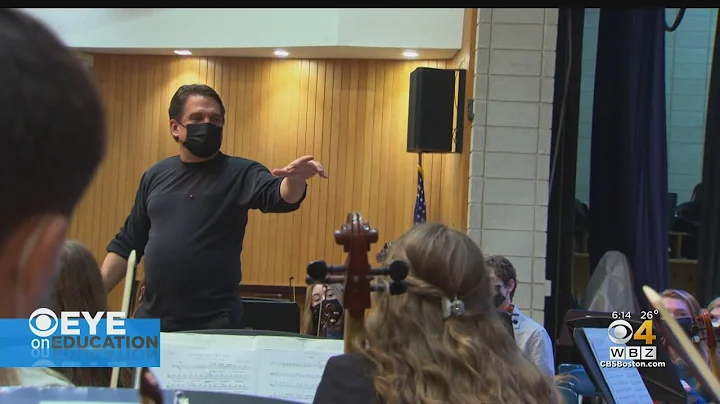 Boston Pops Conductor Keith Lockhart Joins Foxboro High School Musicians For Special Lesson