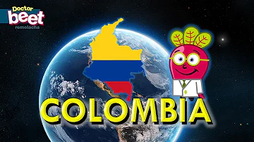 ¿Cuál es la escala del mapa de Colombia?