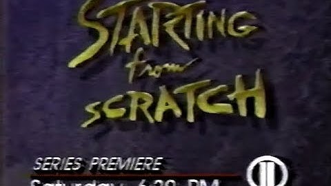 WPIX - Starting from Scratch Show Promo (1988)