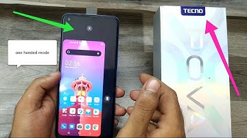 How to set one handed mode in TECNO POVA mobile| your phone using the One-Hand mode Single-hand mode
