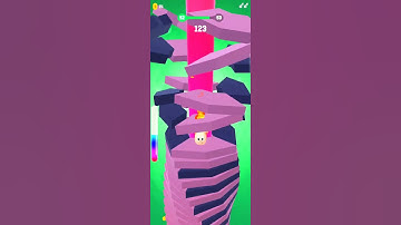 Drop Stack Ball Game Level 52 - short video - More Gaming