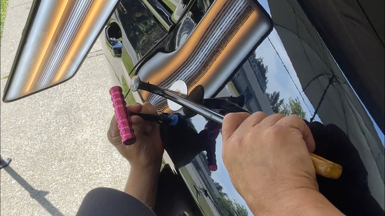 Learn this Glue pulling trick! #undented #pdr - YouTube