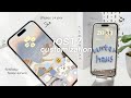 Ios 17 aesthetic customise   custom iphone theme widgets icons tutorial