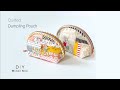 How to make Scrappy Pouch | Zipper Pouch | 조개파우치 | Quilted bag | sewing | Dumpling Pouch | Sewing