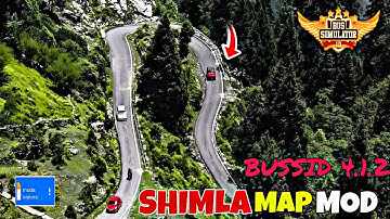 Map Mod Bussid 4.1.2 - New Shimla Hill Road Map Mod For Bus Simulator Indonesia |Longest Map |Bussid