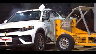 КРАШ-ТЕСТ Geely Tugella - РЕЗУЛЬТАТЫ! Безопасен ли Джили Тугела 2021? Crash Test Geely Tugella 2021!