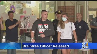 Braintree Police Officer Matthew Donoghue Released From Hospital After Shooting That Killed K9, Susp