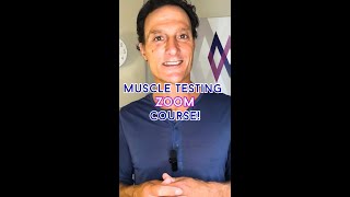 Muscle Testing Zoom begins Jan 16, 2024!