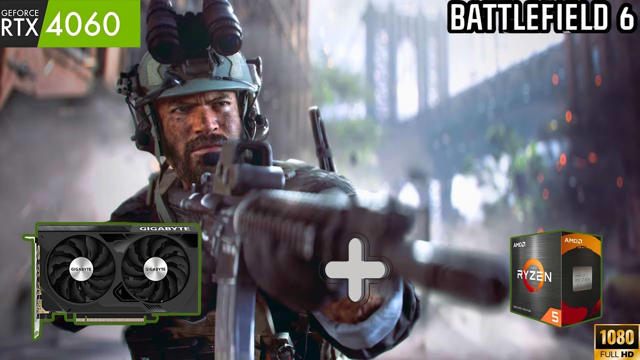 RTX 4060 Battlefield 6 Performance SHOCKING Results at 1080p!