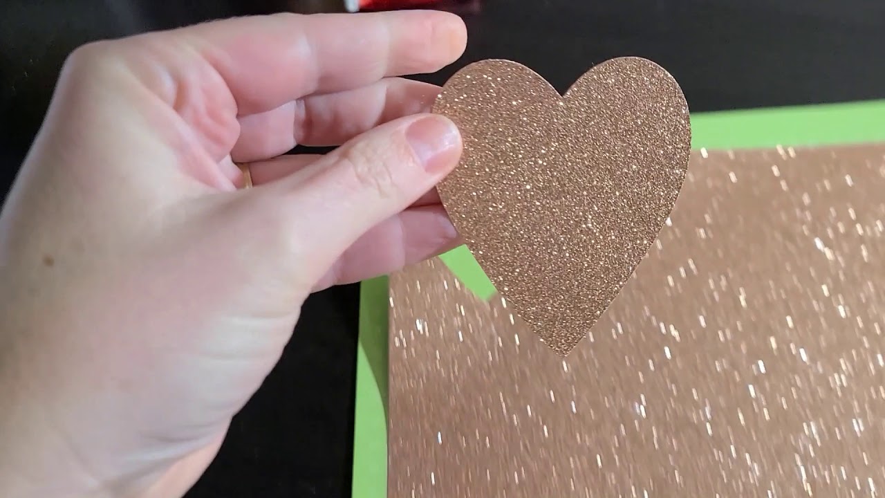 How to Cut Glitter Cardstock with a Cricut - Have a Crafty Day