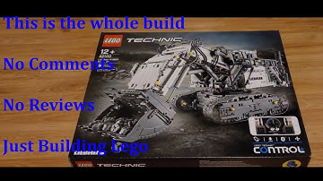 Lincoln Town Car Guy: LEGO TECHNIC SET 42100 Liebherr R 9800 Excavator Full Build in ~3.5 Minutes