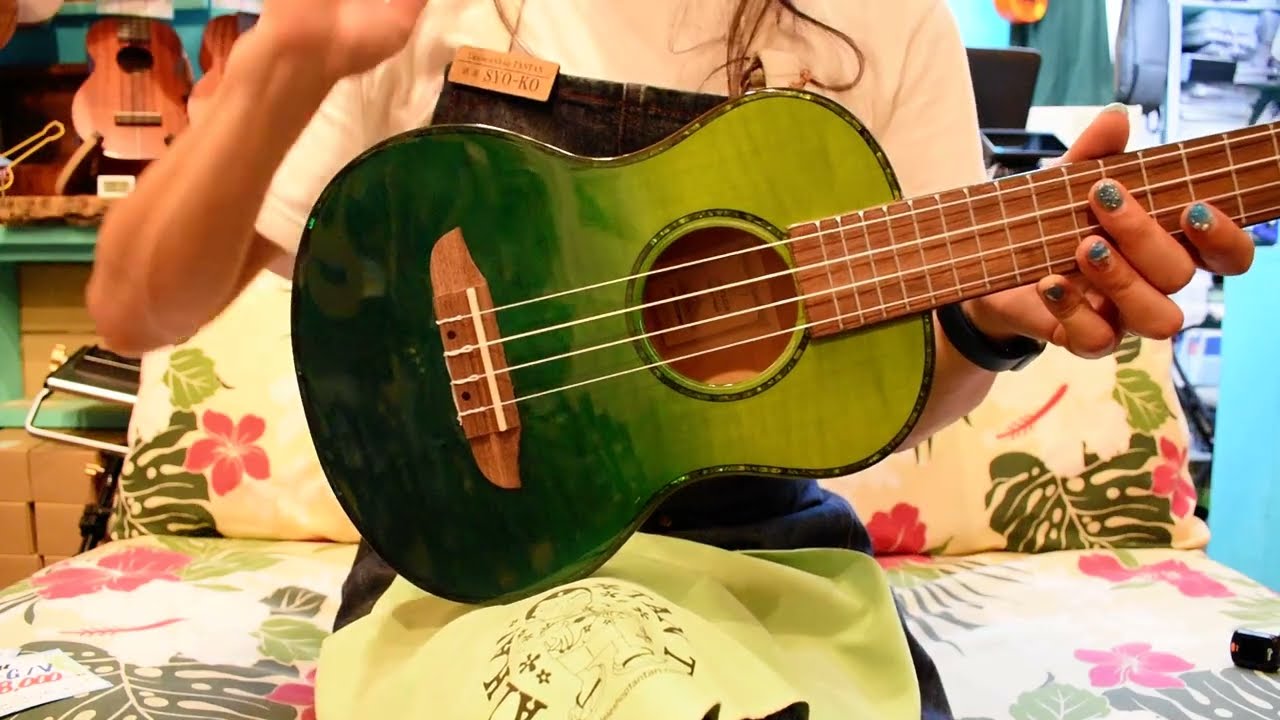 NEW/ORTEGA RUPR-IVY TENOR @ukuleleshoptantan お茶の水店 - YouTube