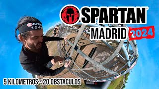 [4K] Spartan Race MADRID 2024 - Sprint / 5 kilometros