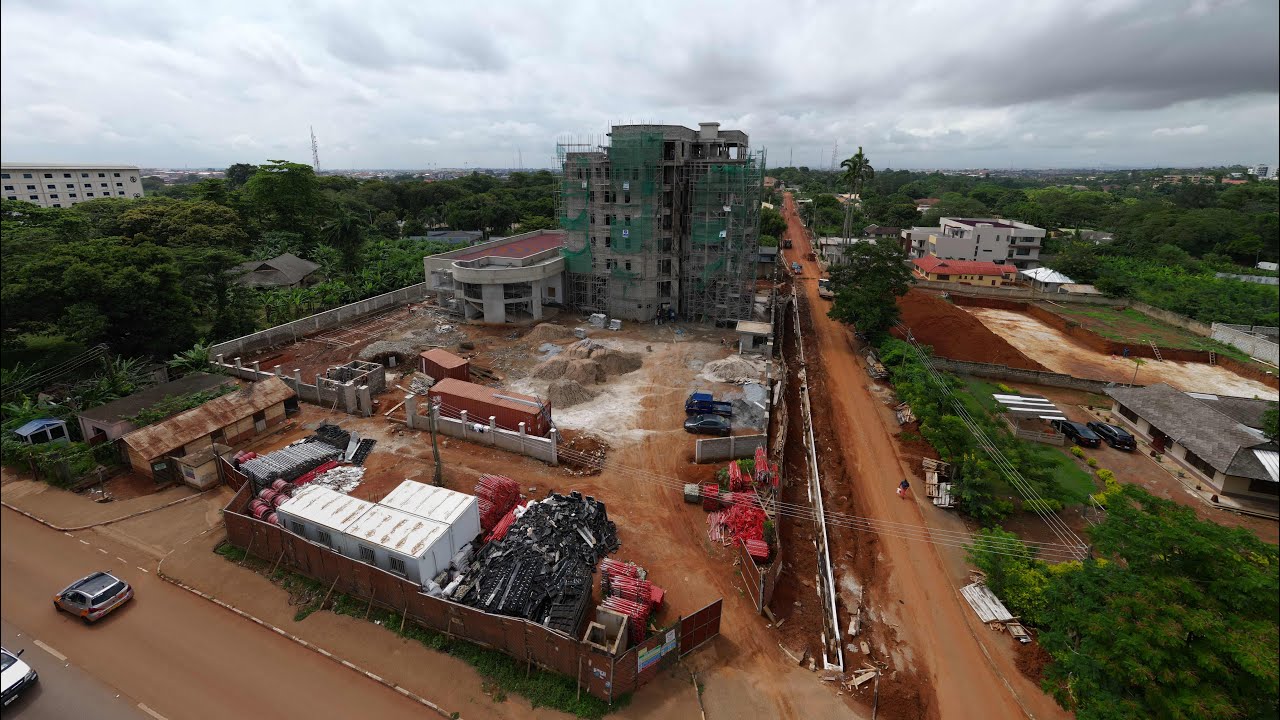 Today On Some Ongoing Projects In KUMASI + Real Estate Business Booming