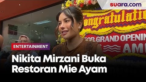 Nikita Mirzani Buka Restoran Mie Ayam, Jadi Warisan Buat Lolly