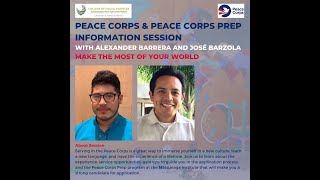 20211021 | Peace Corps & Peace Corps Prep | Information Session