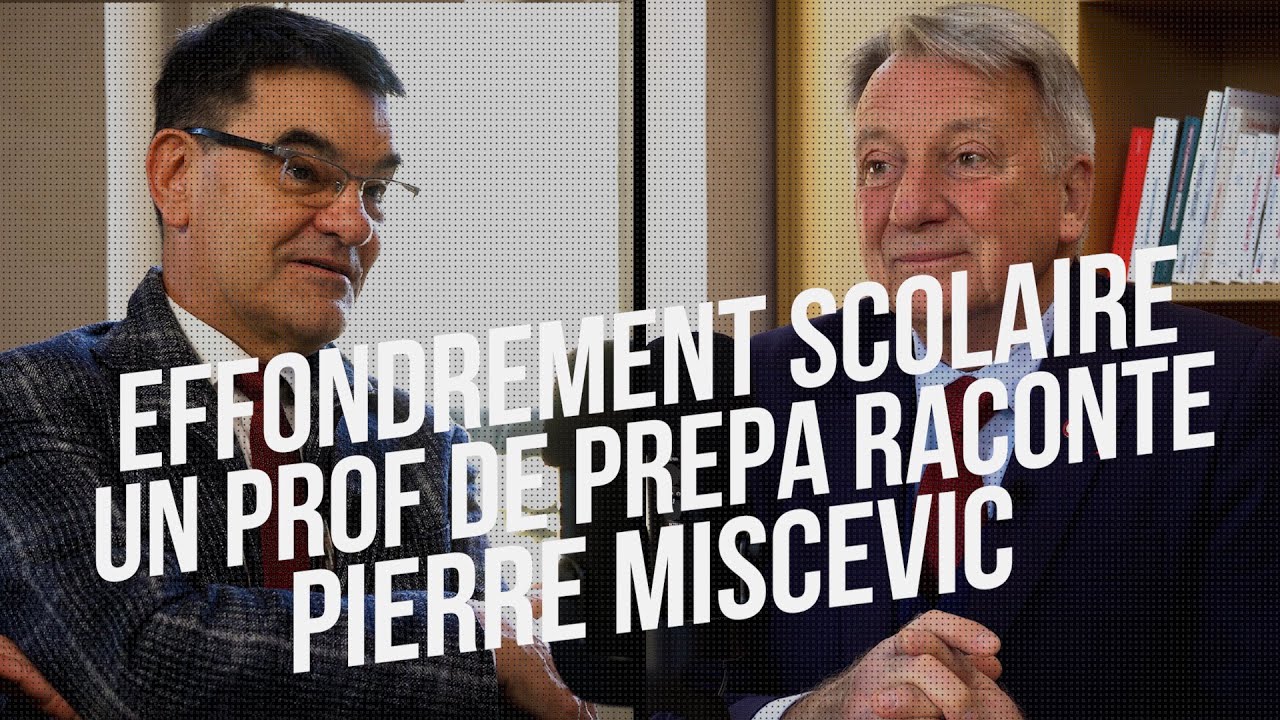 🔴 EFFONDREMENT SCOLAIRE : UN PROF DE PRÉPA TÉMOIGNE