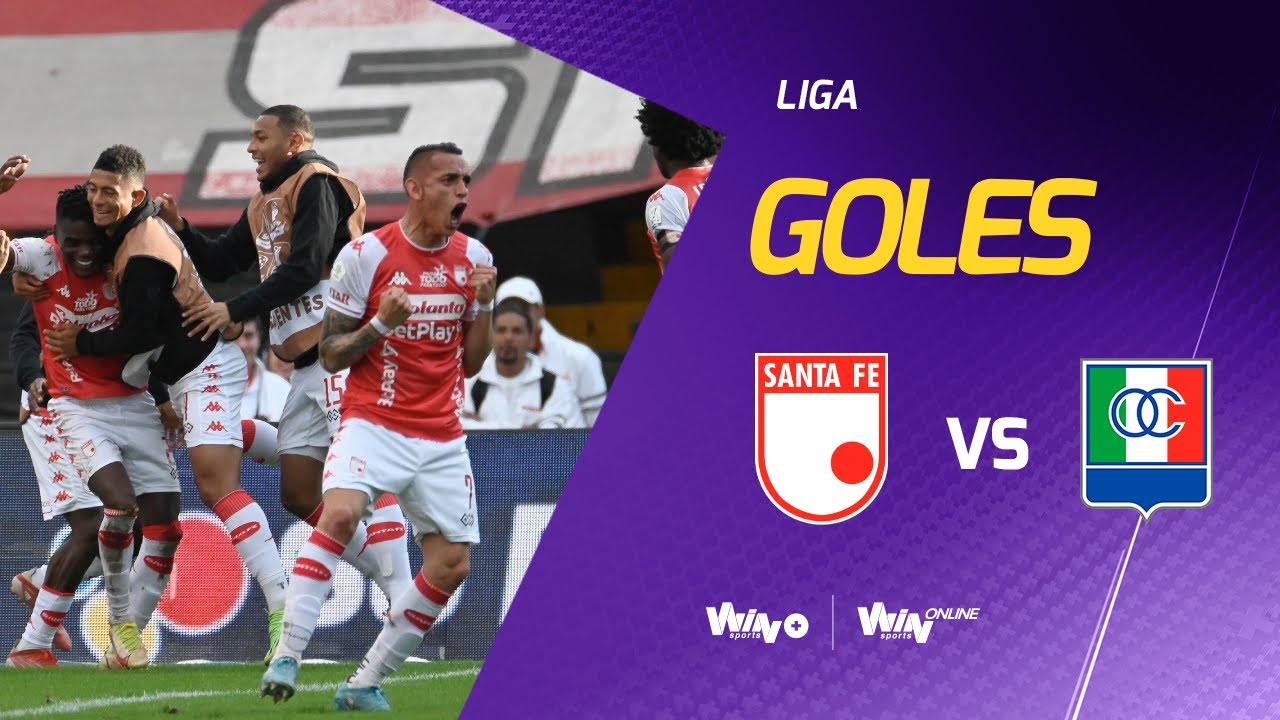 Santa Fe vs. Once Caldas (2-1) | Liga BetPlay Dimayor 2022-2 | Fecha 20 ...