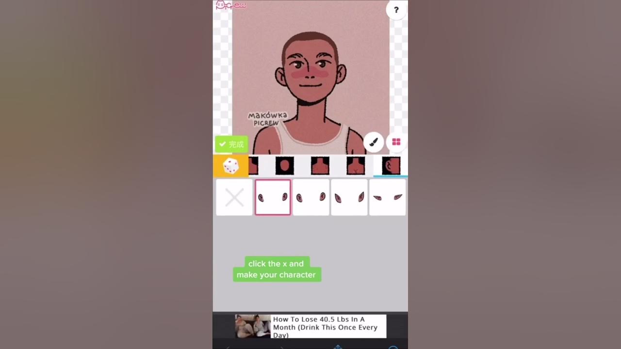 How to do the Picrew TikTok trend: Create your own cartoon avatar!