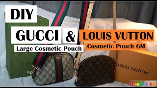 Cosmetic Pouch Crossbody Conversion Kit Includes D Rings 