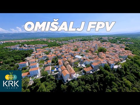 Općina Omišalj - FPV video