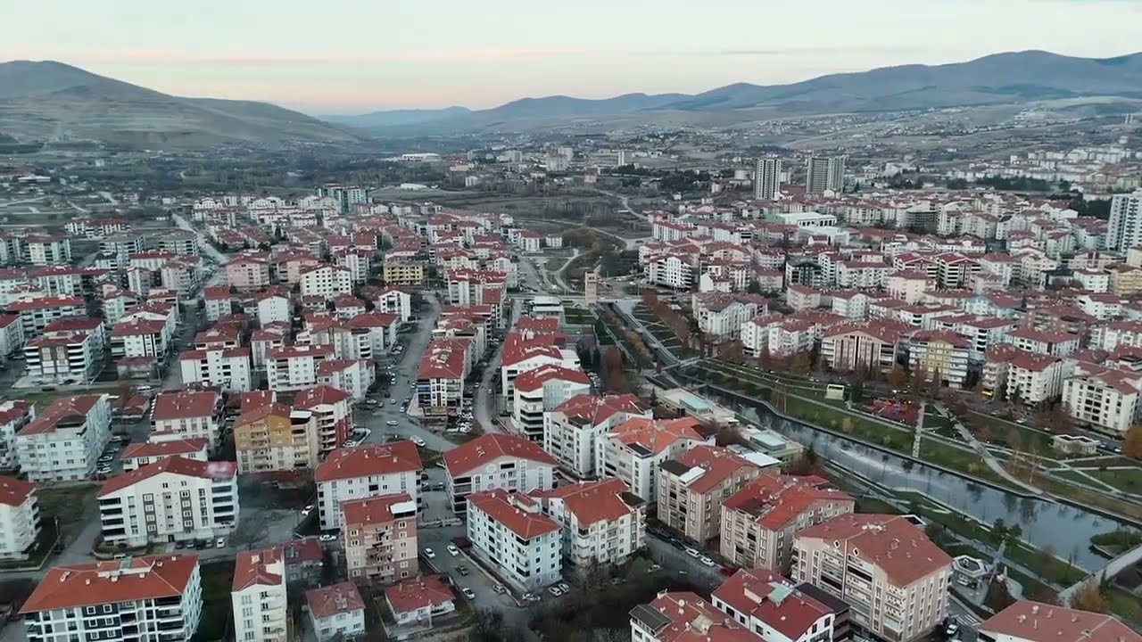 KIRŞEHİR MERKEZ DRONE ÇEKİMİ DJI MİNİ 4 PRO#kırşehir #dji #djimini4pro
