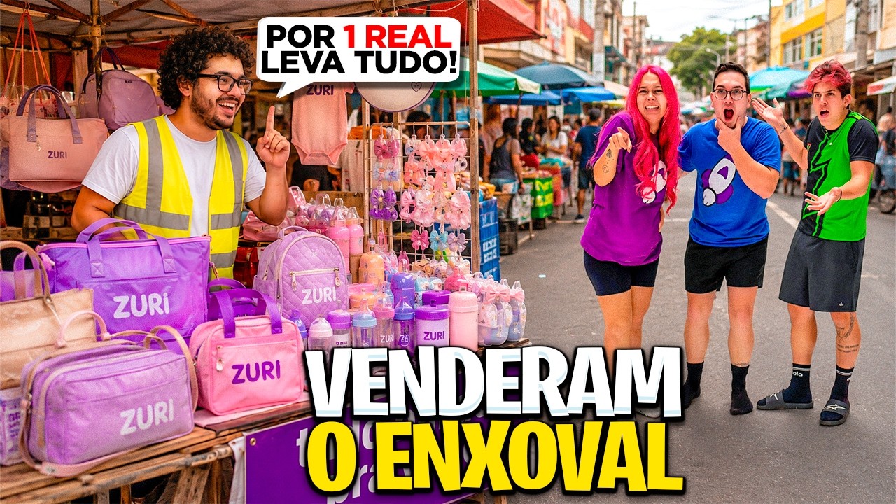 VENDERAM TODO O ENXOVAL DA ZURI *chamamos a policia