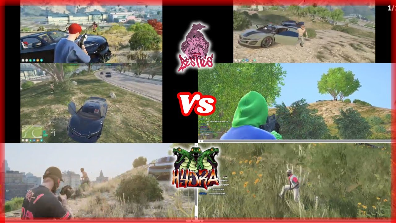 Besties Vs Hydra At Vinewood Hills | NoPixel 4.0 GTARP