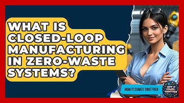 What Is Closed-Loop Manufacturing In Zero-Waste Systems? - How It Comes Together