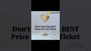 3 Days Left to Score Lowest Price for CNC Tickets!!!