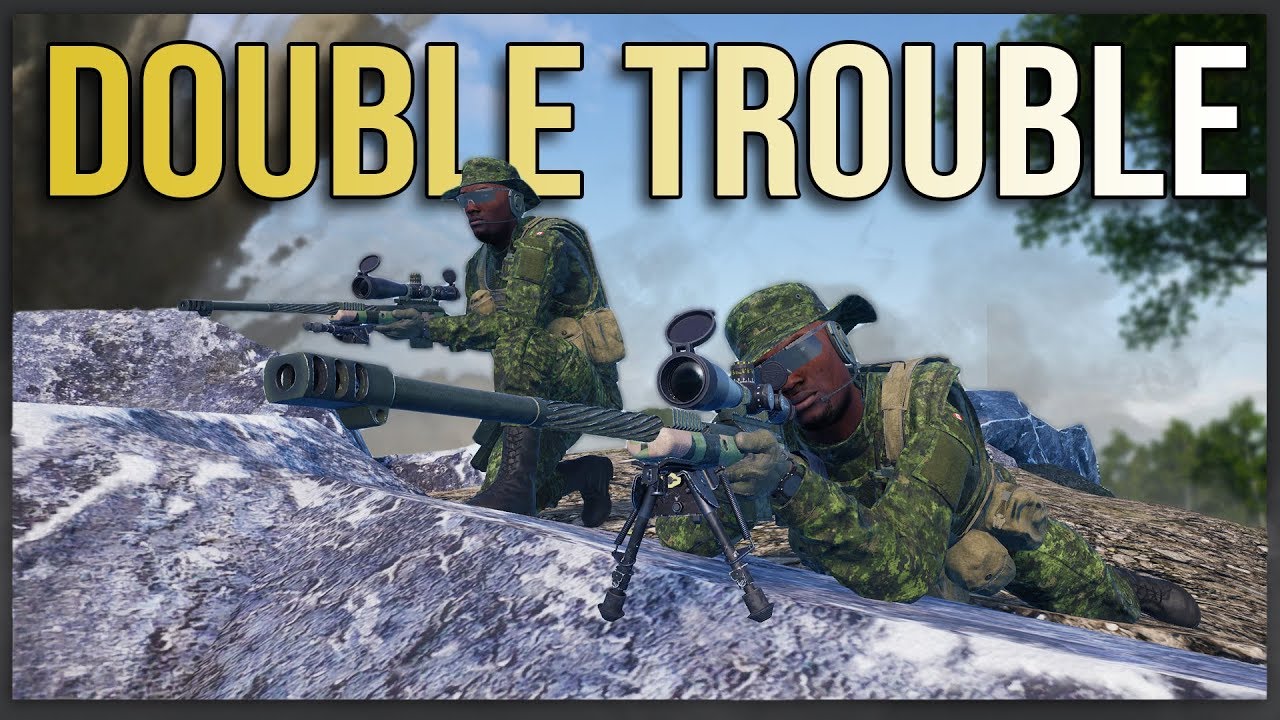 DOUBLE TROUBLE - Squad Sniper Duo Gameplay