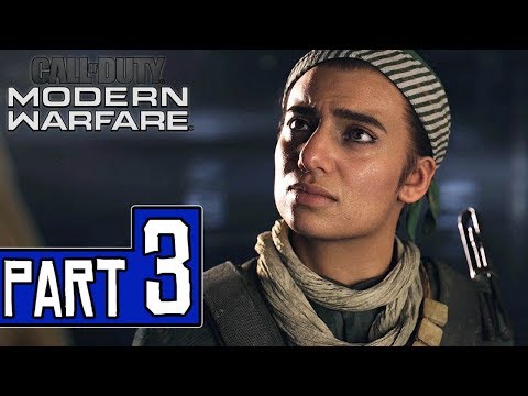 Call of Duty: MODERN WARFARE Walkthrough Part 3 (PS4 Pro) No Commentary @ 1080p (60ᶠᵖˢ) ✔