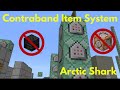 Minecraft bedrock contraband item system