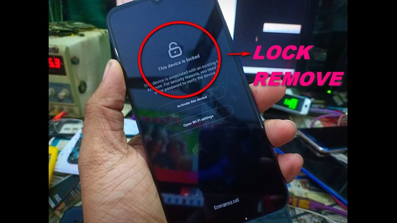 Redmi 7 Mi Account Unlock Mrt